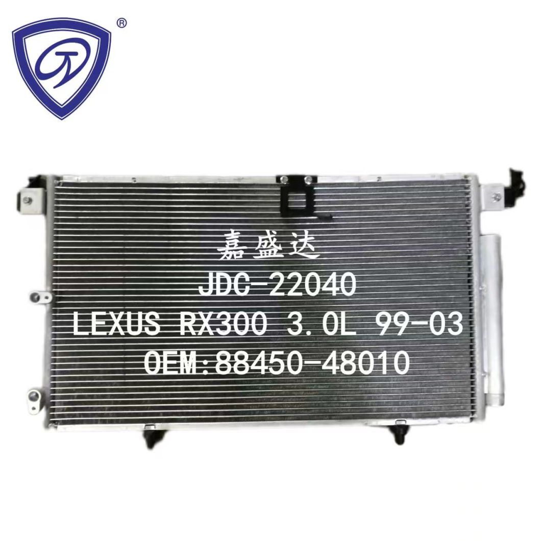 Automotive Air Conditioning Cooling System Condenser for Lexusrx300 3.0L 99-03
