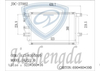 Wholesale Car Air Conditioning Refrigeration Spare Parts Aluminum Condenser OEM A13-8105010 for Popularity 2.0