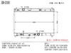 High Quality Cooling System Auto Radiator for Toyota Yaris′07 at OEM 16400-21260