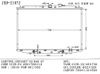 Auto Radiator OEM 19010-PT1-905 for Honda Odyssey′ 03 Ra6 at