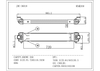 Car Parts Intercooler for Roewe 550