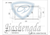 Cooling System Auto Air Conditioning Refrigeration Parts Aluminum Condenser Wholesale for Mg/05-10 Styles