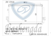 Lingshen N84 Aluminum Auto Parts Air Conditioning Cooling System Refrigeration Condenser OEM Mr283982/Mr996738