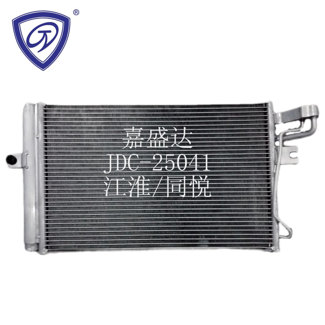Good Quality Aluminum Auto Parts Air Conditioning Refrigeration Condenser for JAC Tongyue