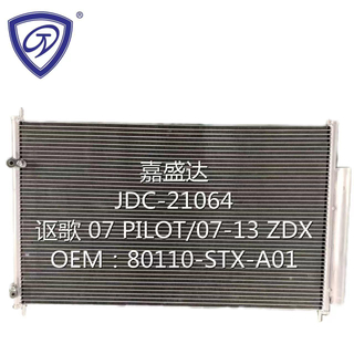 Auto Air Conditioner Condenser Wholesale OEM 80110-Stx-A01 for Acura 07pilot/07-13