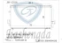 Lingshen N84 Condenser OEM Mr283982/Mr996738