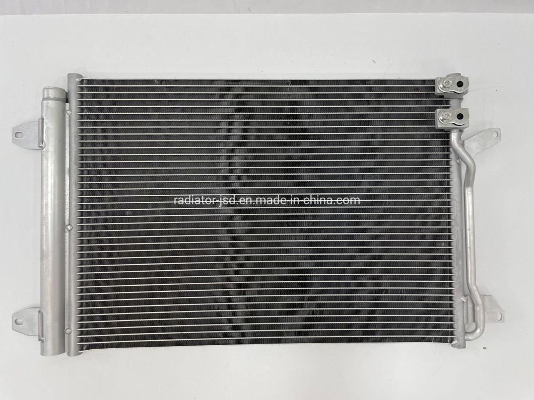 Customized All Aluminum Microchannel Heat Exchanger Auto Condensers for VW New Sagitar