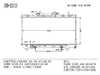 Car Cooling System Aluminium Auto Radiator for Toyota Carina′92-94 At190 at OEM 16400-11580/16400-15590