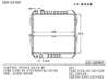 High Quality Cooling System Auto Radiator for Toyota Hilux Mt OEM 16400-5b500