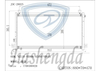 Auto Parts AC Condenser OEM 92110-Ve000/92100-Vb010 for Nissan Patrol′06-