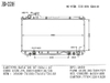 Aluminum Auto Parts Cooling System Water Tank Radiator for Toyota RAV4′96-97 Sxa11 at 16400-7A120