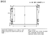 Aluminum Air Compressor Aftercooler Factory Design Radiator for Hyundai