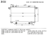 Hot Sale for 01 Land Cruiser Hdj101 Auto Aluminum Radiator