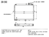 China Auto Parts Manufacturer Wholesale for Hyundai KIA Pregio 97- Mt Aluminum Water Tank Radiator
