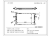 Astra G 98- Mt Auto Parts Cooling System Aluminum Radiator