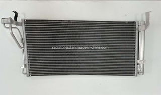 Auto Parts Heat Exchanger Condenser Parallel Flow Aluminum Auto Condenser for Hyundai 04 Sonata