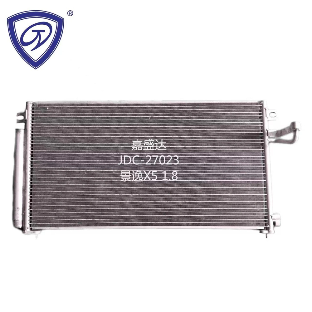Aluminum Auto Spare Parts Jingyi X5 1.8 Air Conditioner Refrigeration Cooling System Condenser OEM Bx5a-8105030