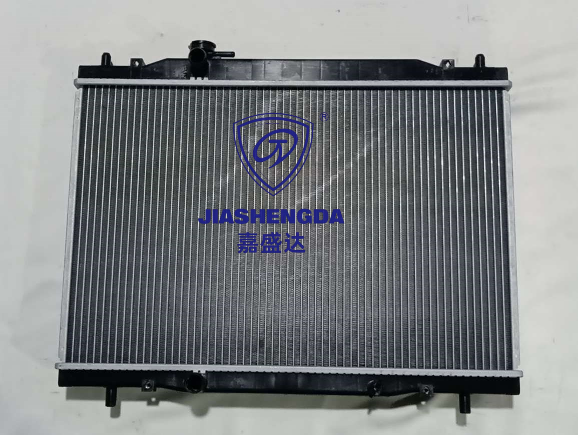 Car Cooling System Mt Auto Spare Parts Aluminum Water Tank Radiator Wholesale