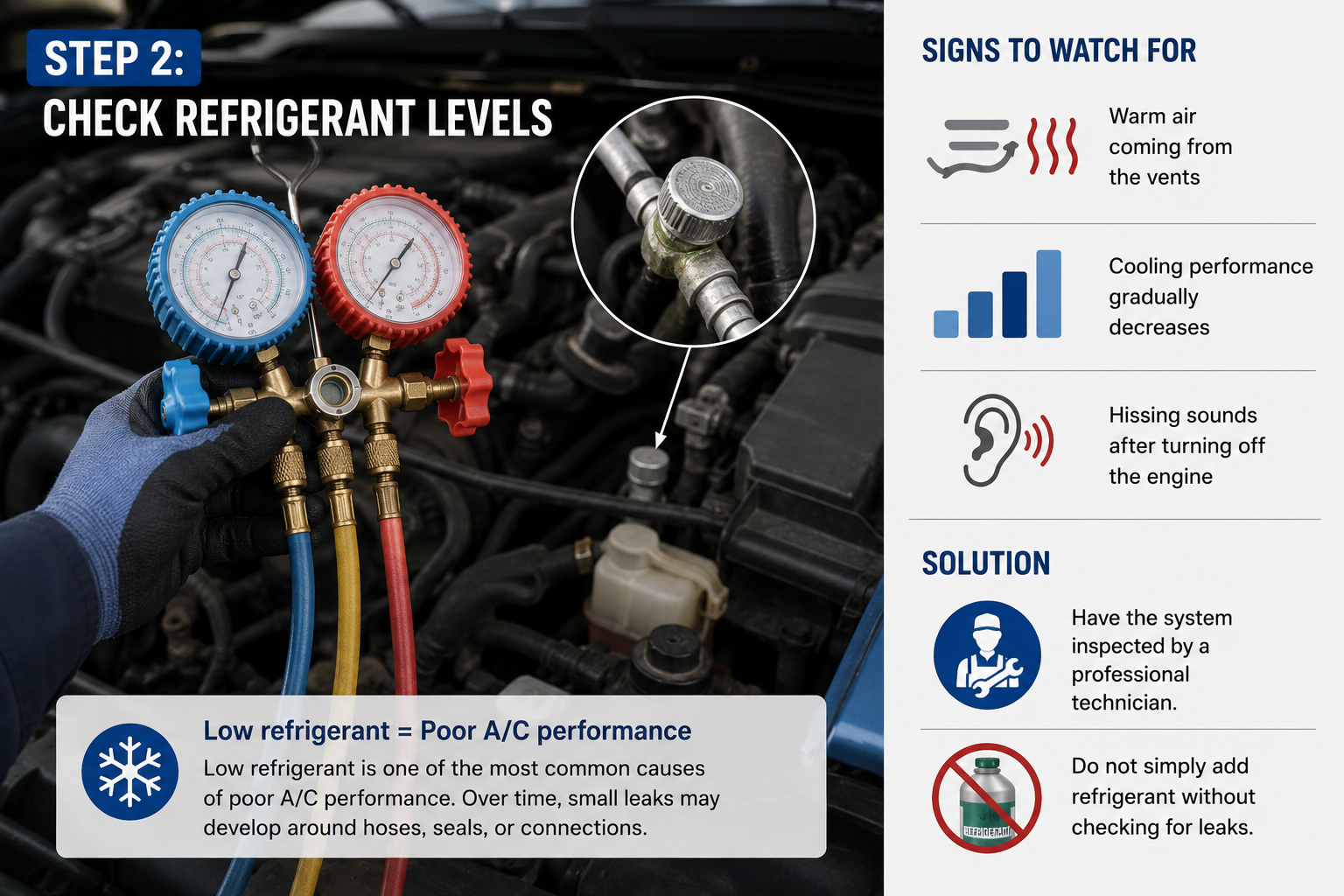 2, CHECK REFRIGERANT LEVELS.png