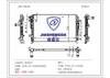 China Auto Spare Parts Supplier Wholesale Zhonghua V7 Car Engine Cooling System Aluminum Radiator