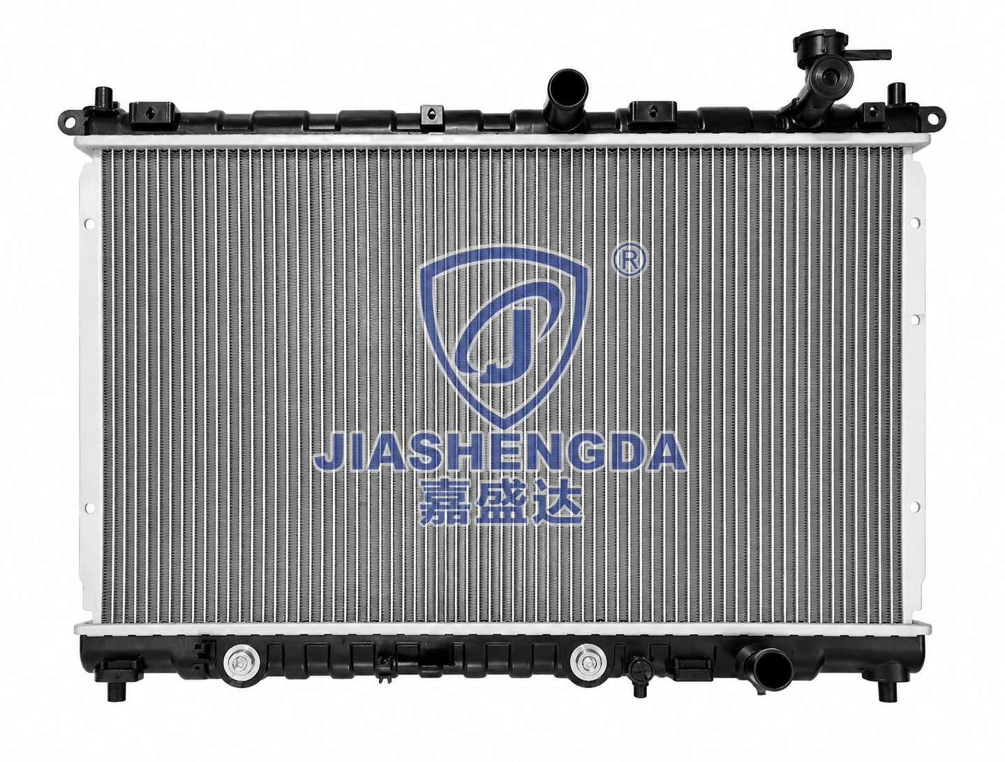 Car Engine Cooling System Aluminum Auto Spare Parts Radiator for Roewe 350at Wave Five